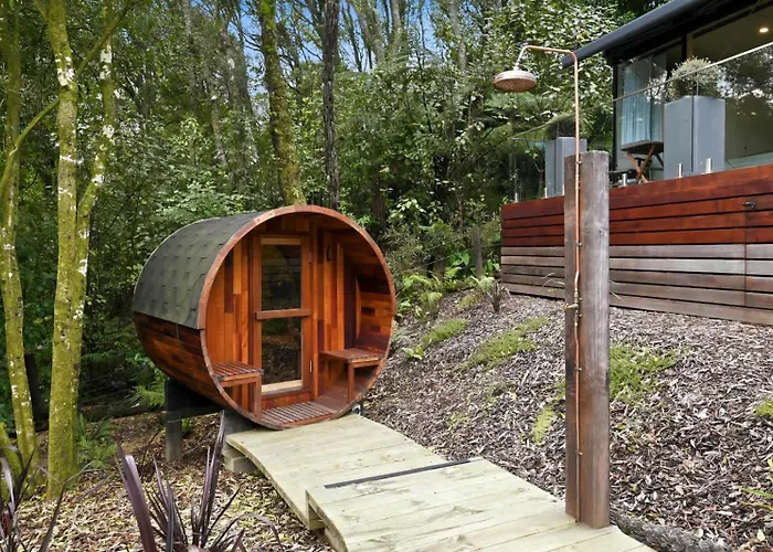 Kakariki Tiny House - Bush Sauna Okere Falls * Rotorua